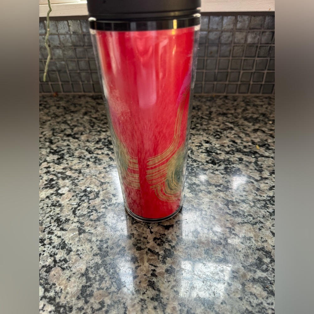 Starbucks 2021 Holiday 16oz Travel Tumbler. Excellent condition - Picture 2 of 5